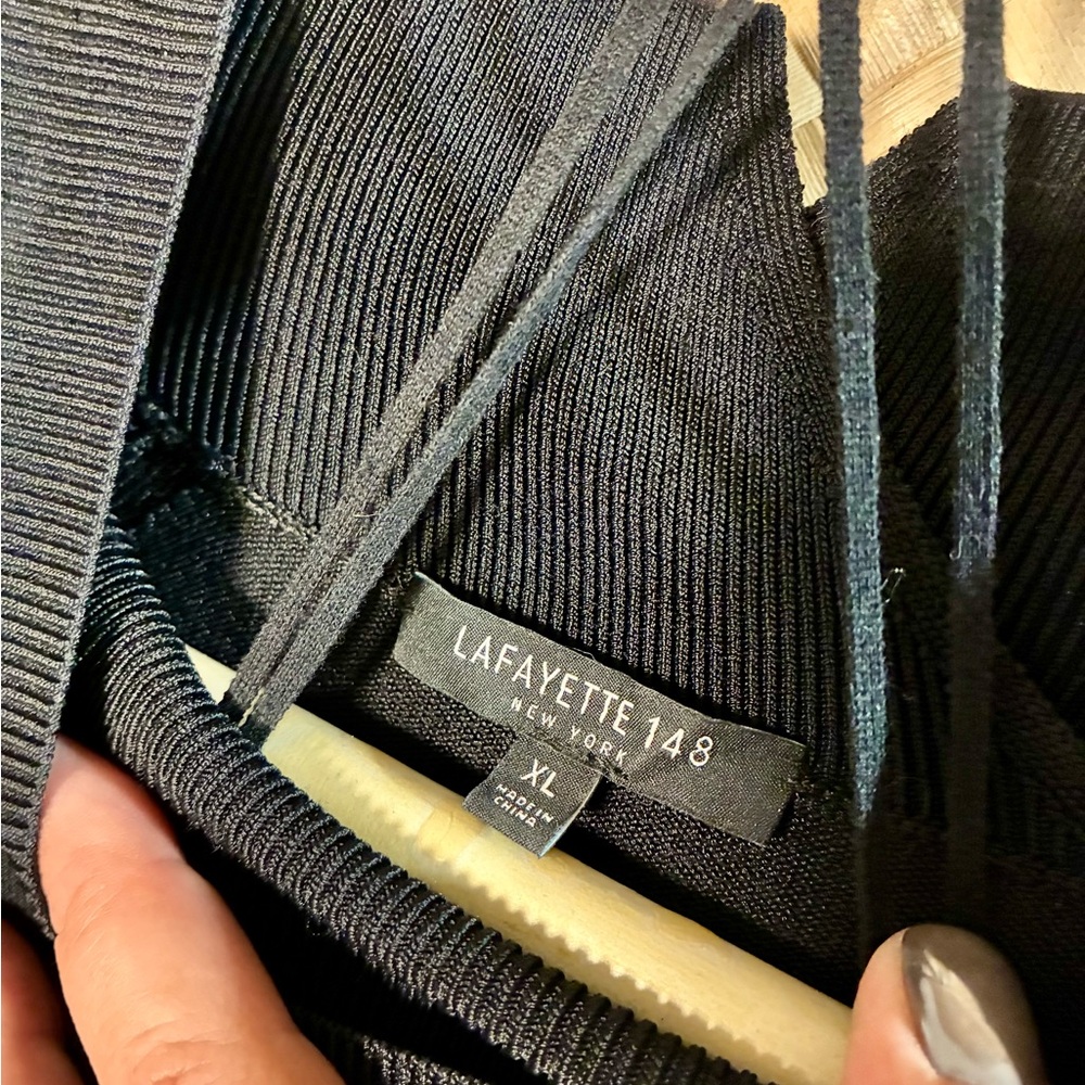 Lafayette 148 Black Dress